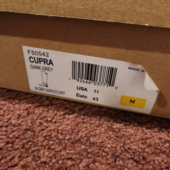 Born Cupra Dark Gray Suede Riding Boots - Picture 5 of 5